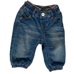 👖H&M  Baby Pull-On Knit
Denim Pants Size: 2-6 months